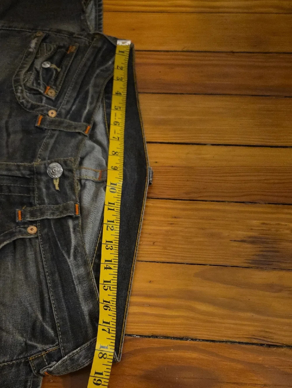 True Religion black straight